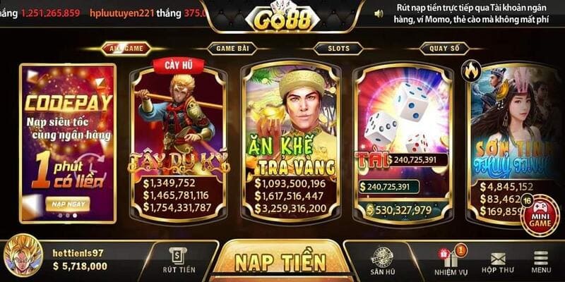 nạp tiền Go88 nhanh Những lưu ý quan trọng khi nạp tiền Go88 nhanh